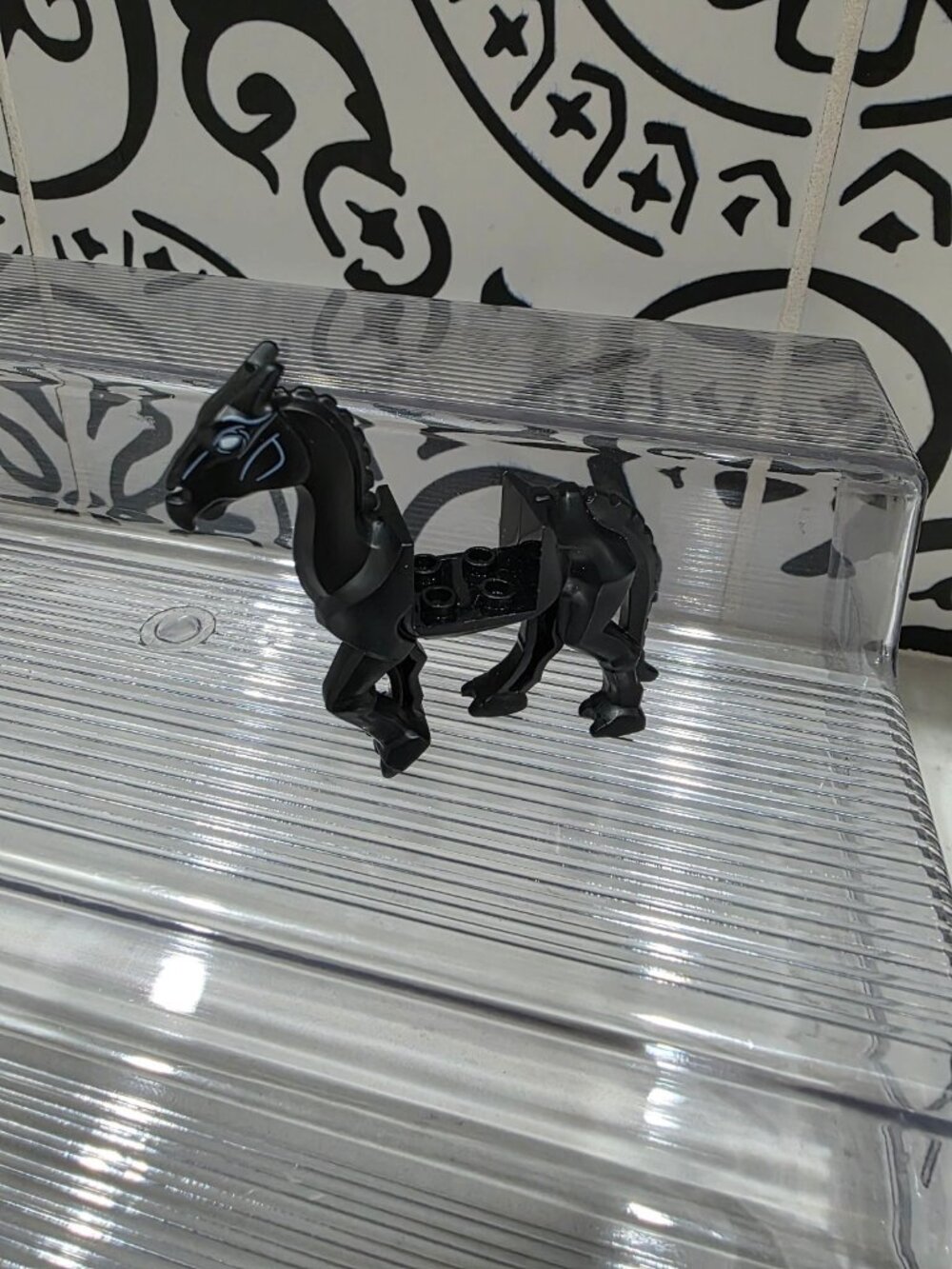LEGO Harry Potter Thestral Black Skeletal Horse Figure No Wings Replacement